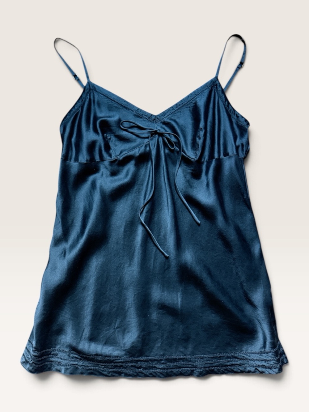 Banana Republic 100% Silk black Top Size Medium